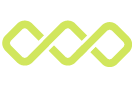 Icon of three green squares interconnected