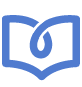 Icon of a book in outline